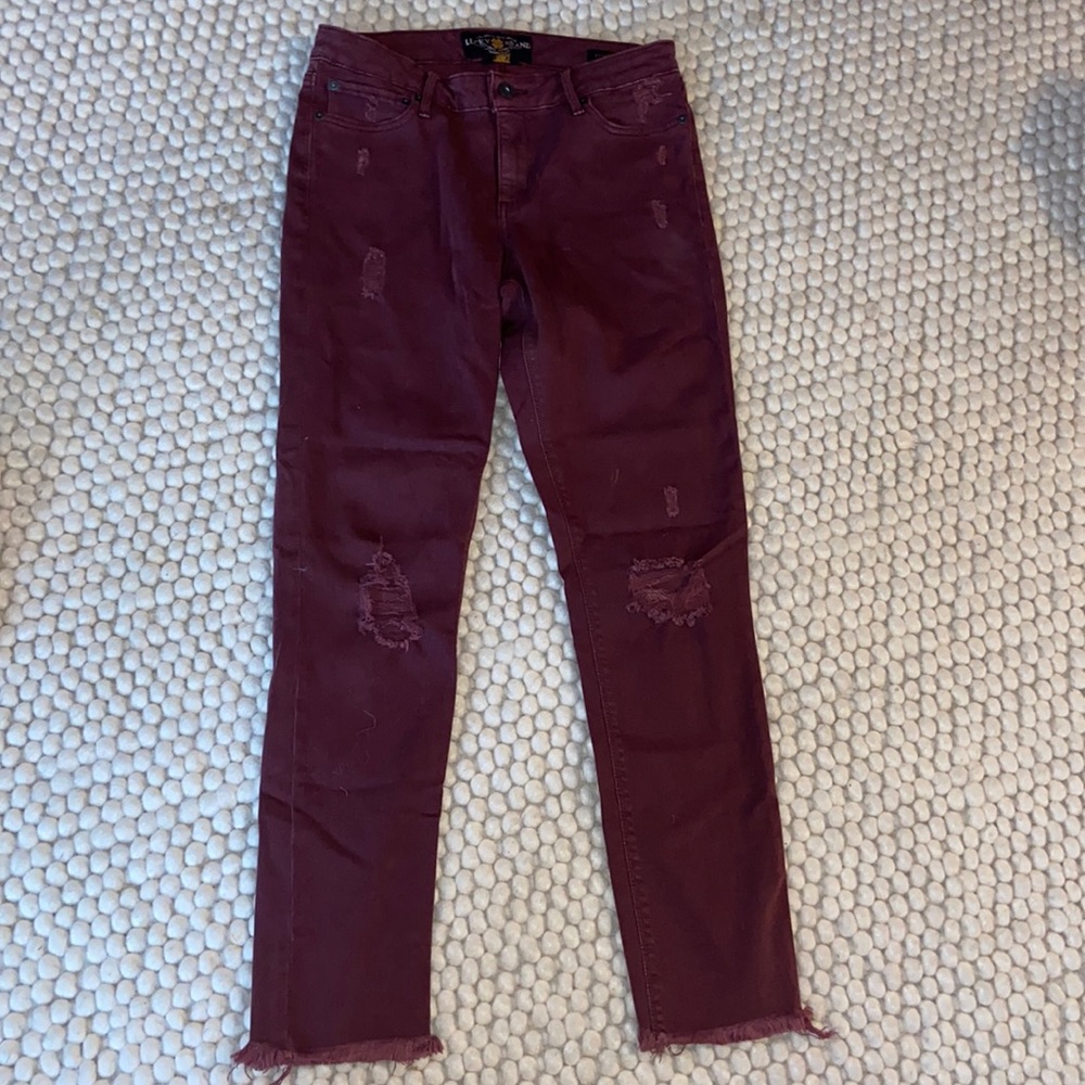 Distressed Lucky Brand Jeans